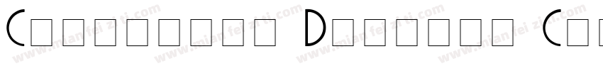 Carnivale Display Caps SSi字体转换